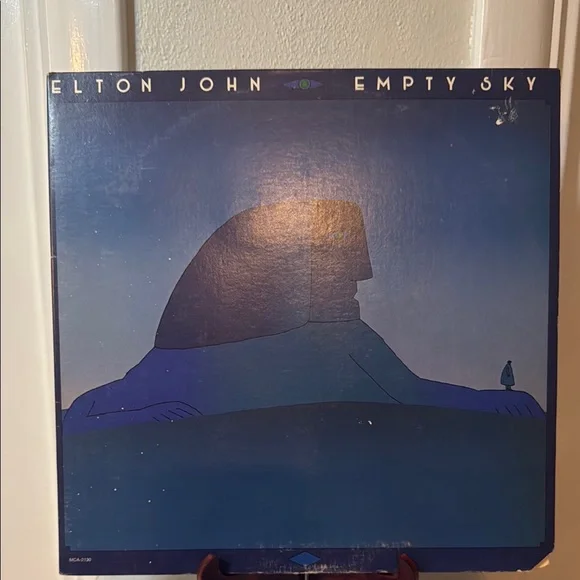 Elton John 'Empty Sky' Vinyl Record NEVER PLAYED Perfect Condition - Picture 1 of 13
